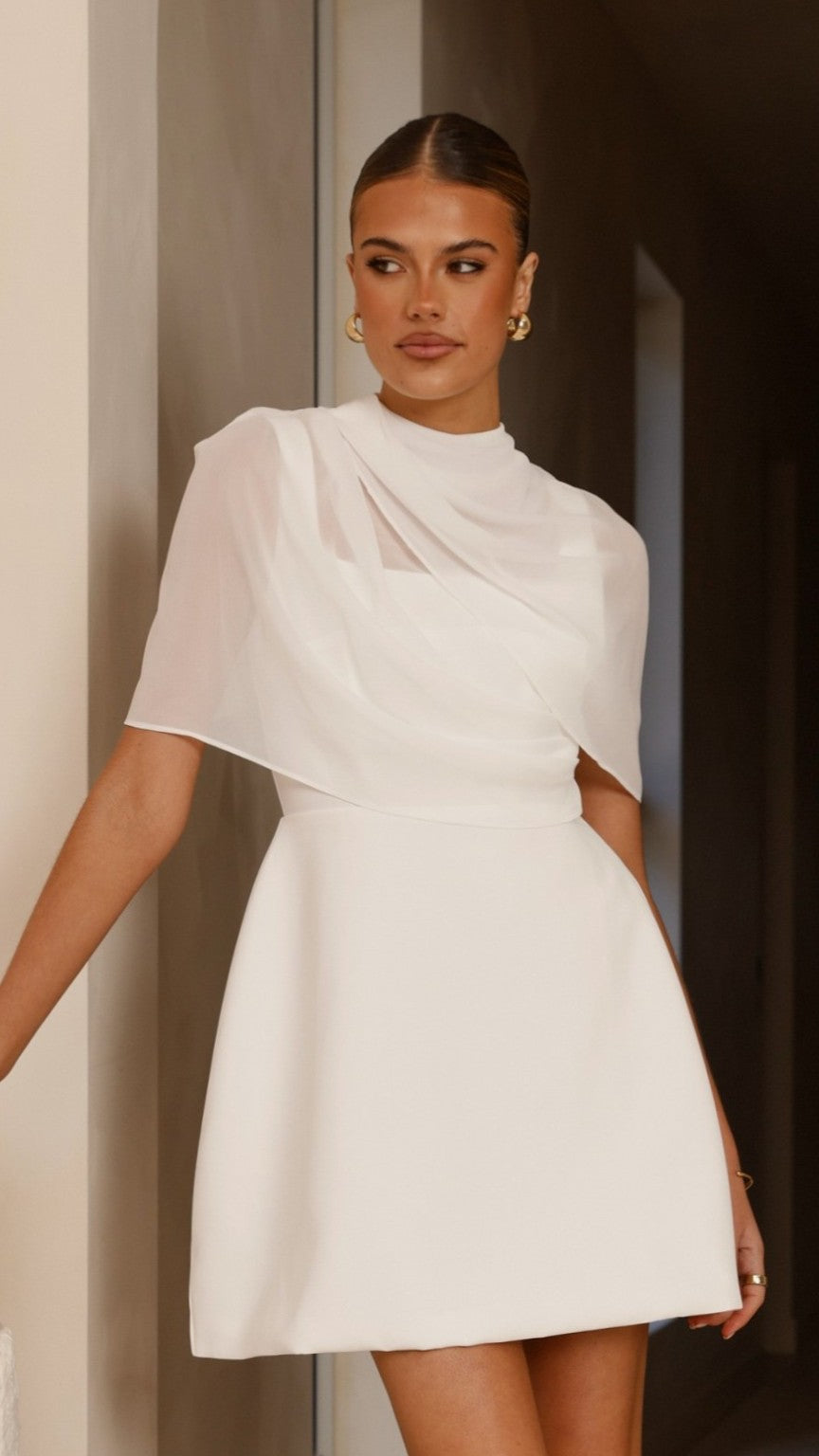 Zahni Mini Dress - White - Buy Women's Dresses - Billy J