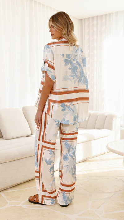 Load image into Gallery viewer, Valene Pants - Amore Print - Billy J
