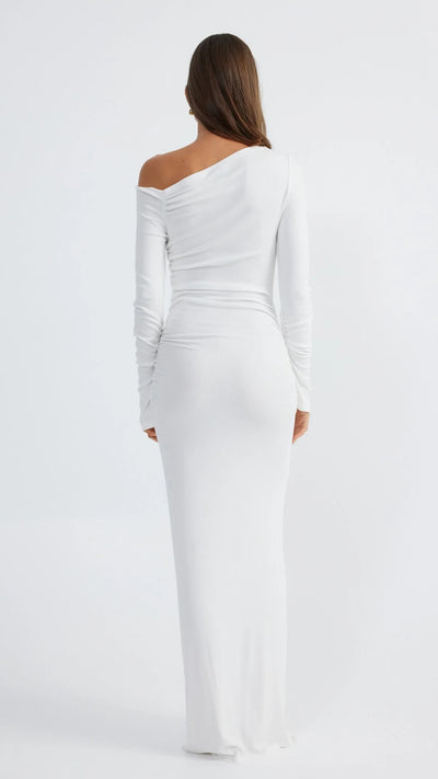 Load image into Gallery viewer, Reyna Maxi Dress - White - Billy J
