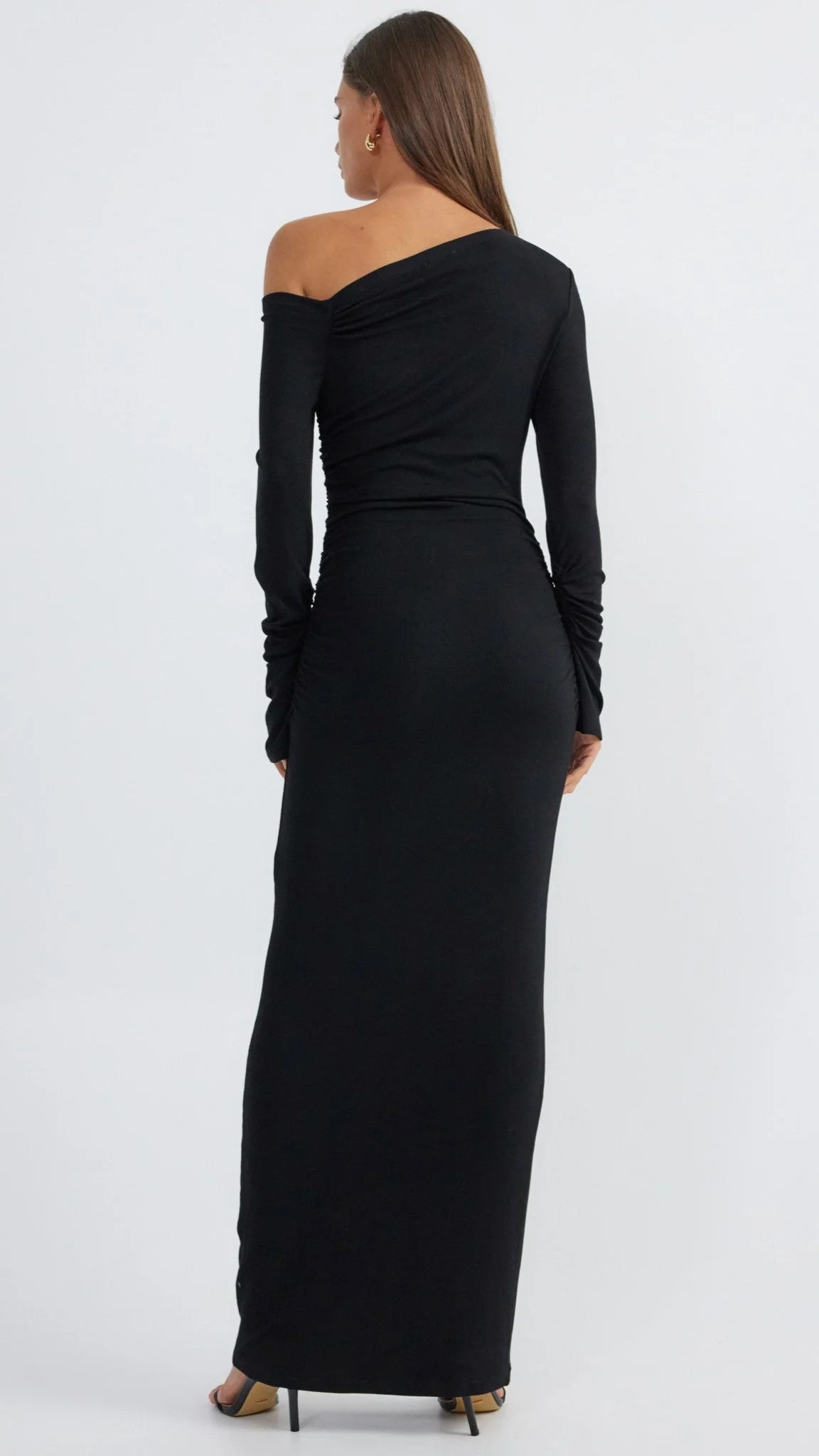 Reyna Maxi Dress - Black - Billy J