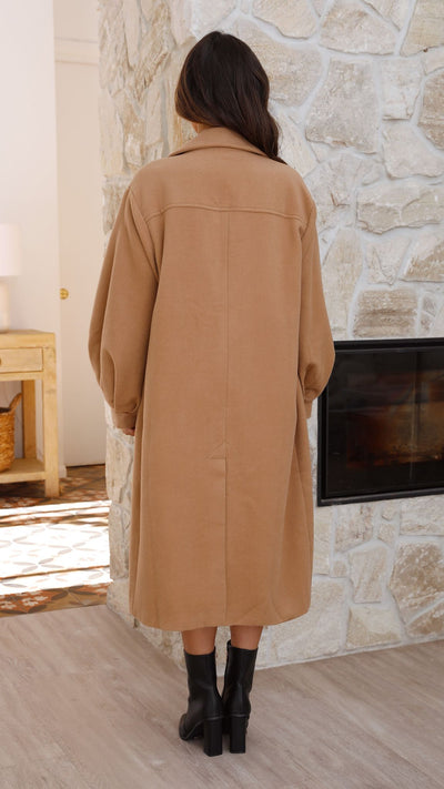 Load image into Gallery viewer, Odetta Jacket - Camel - Billy J
