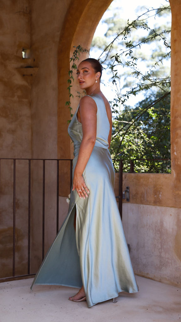 Victoria Maxi Dress - Sage - Billy J