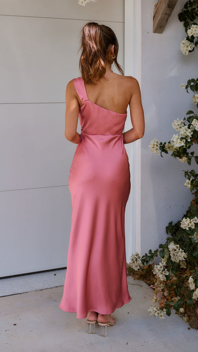 Load image into Gallery viewer, Greta Maxi Dress - Baked Rose - Billy J
