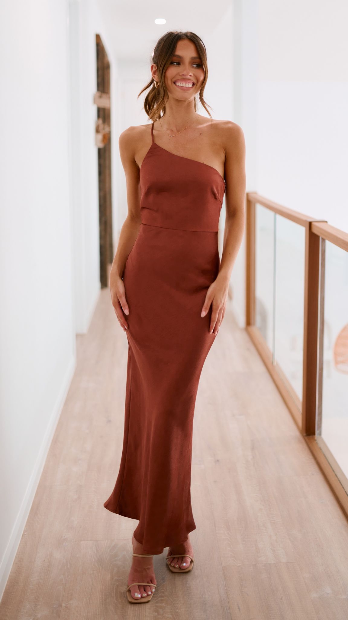 Margot Maxi Dress - Rust - Billy J