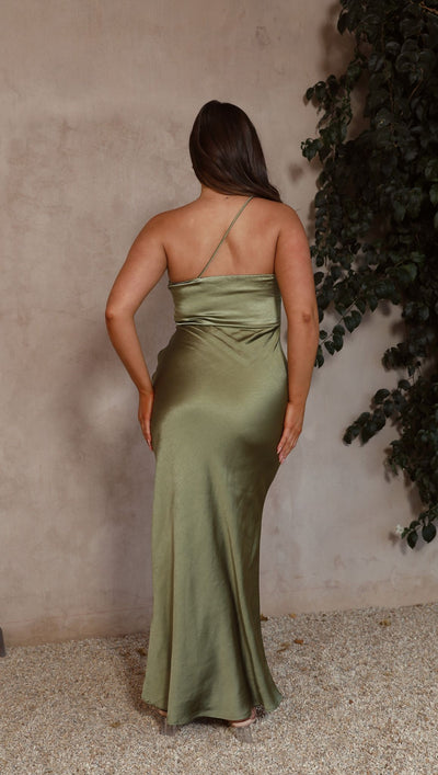 Load image into Gallery viewer, Margot Maxi Dress - Olive - Billy J
