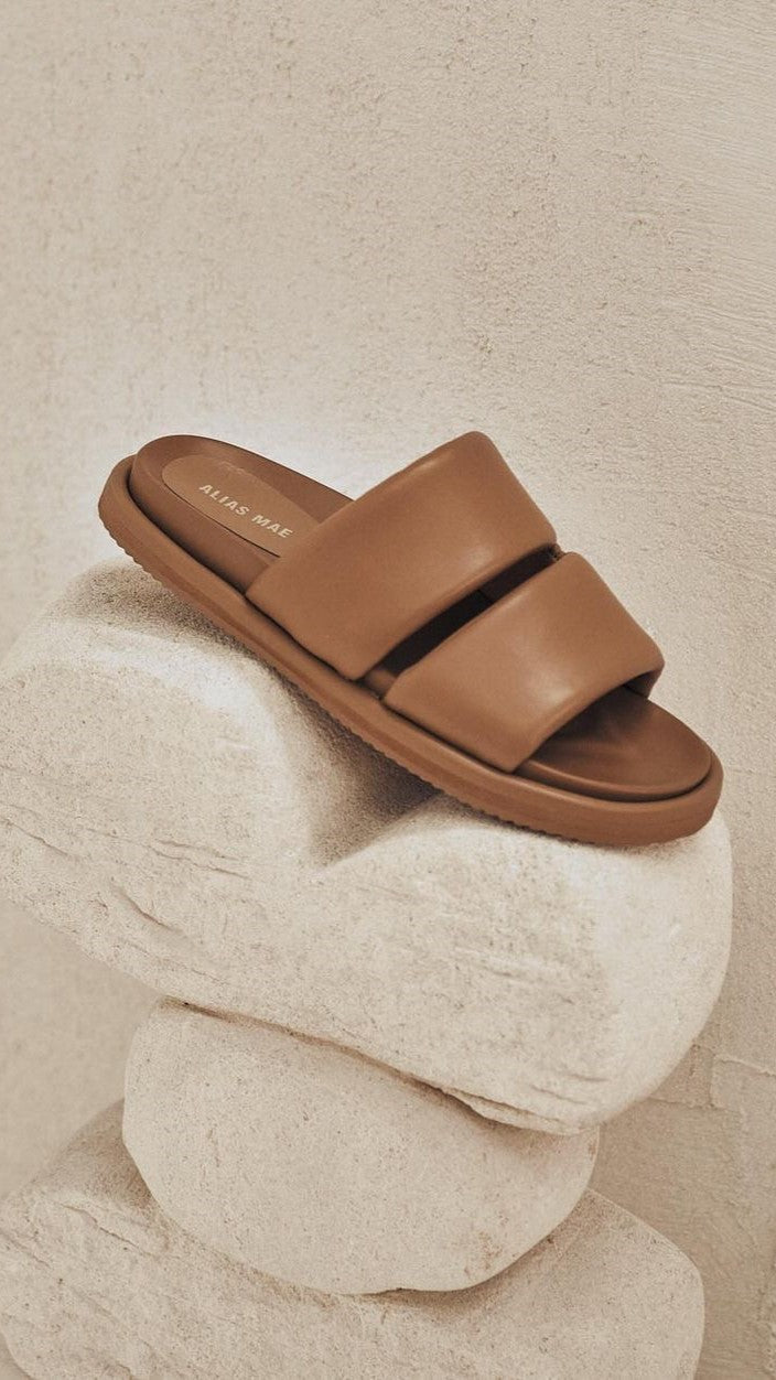 Alias Mae Dawn Slide - Pecan Leather - Billy J