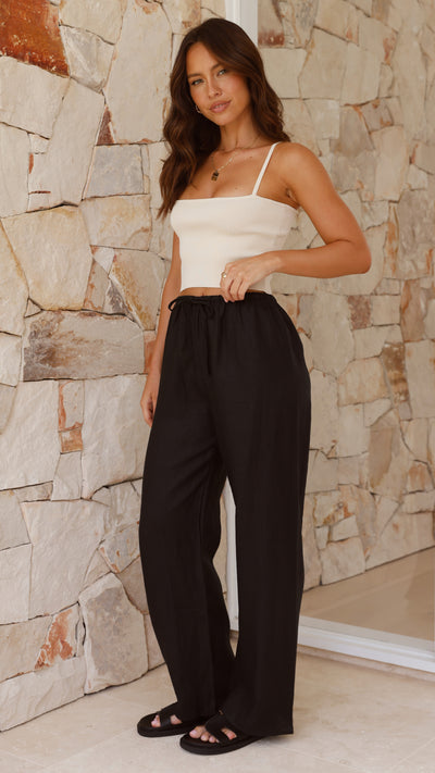 Load image into Gallery viewer, Maliena Pants - Black - Billy J
