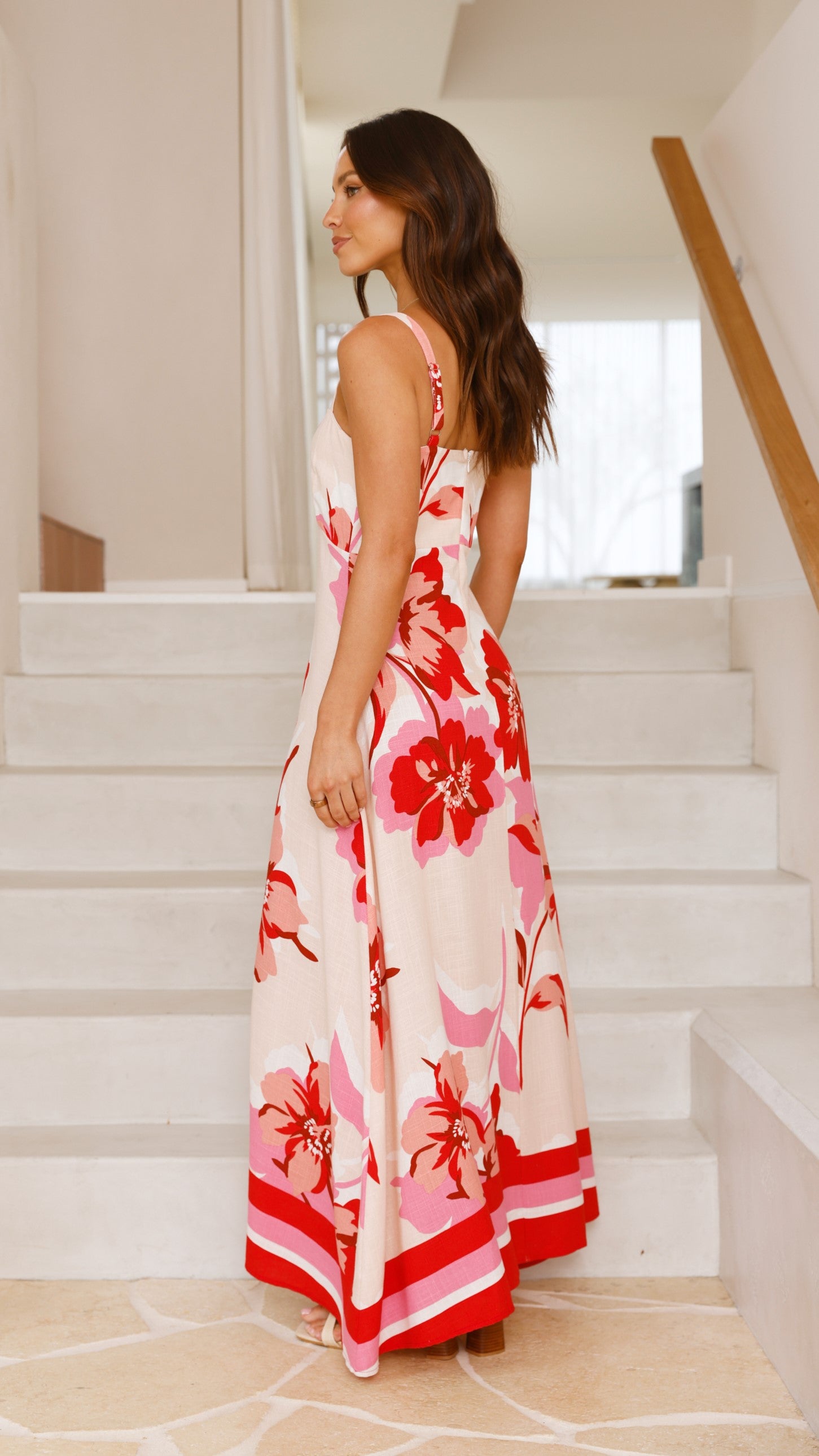 Vida Maxi Dress - Rosabel Print - Billy J