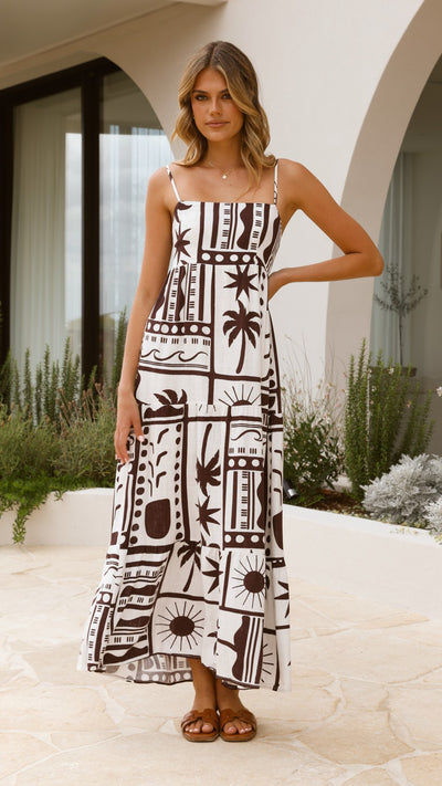 Load image into Gallery viewer, Rachel Maxi Dress - Tuscany - Billy J
