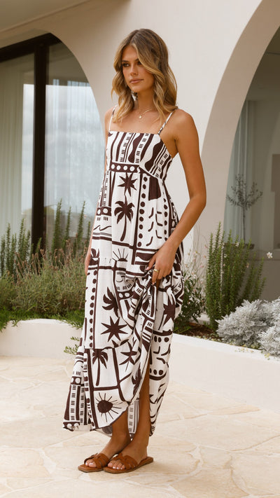 Load image into Gallery viewer, Rachel Maxi Dress - Tuscany - Billy J
