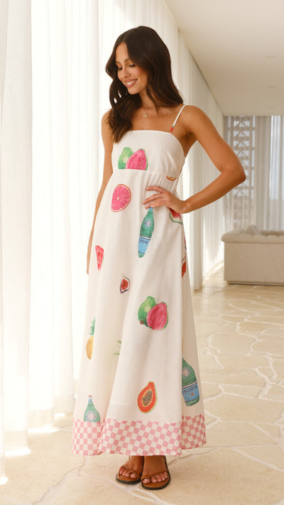 Load image into Gallery viewer, Mykonos Maxi Dress - Multi - Billy J
