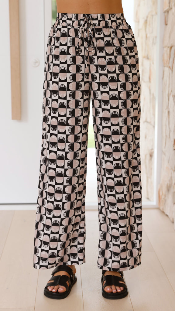 Nellie Pants - Palermo Print - Billy J