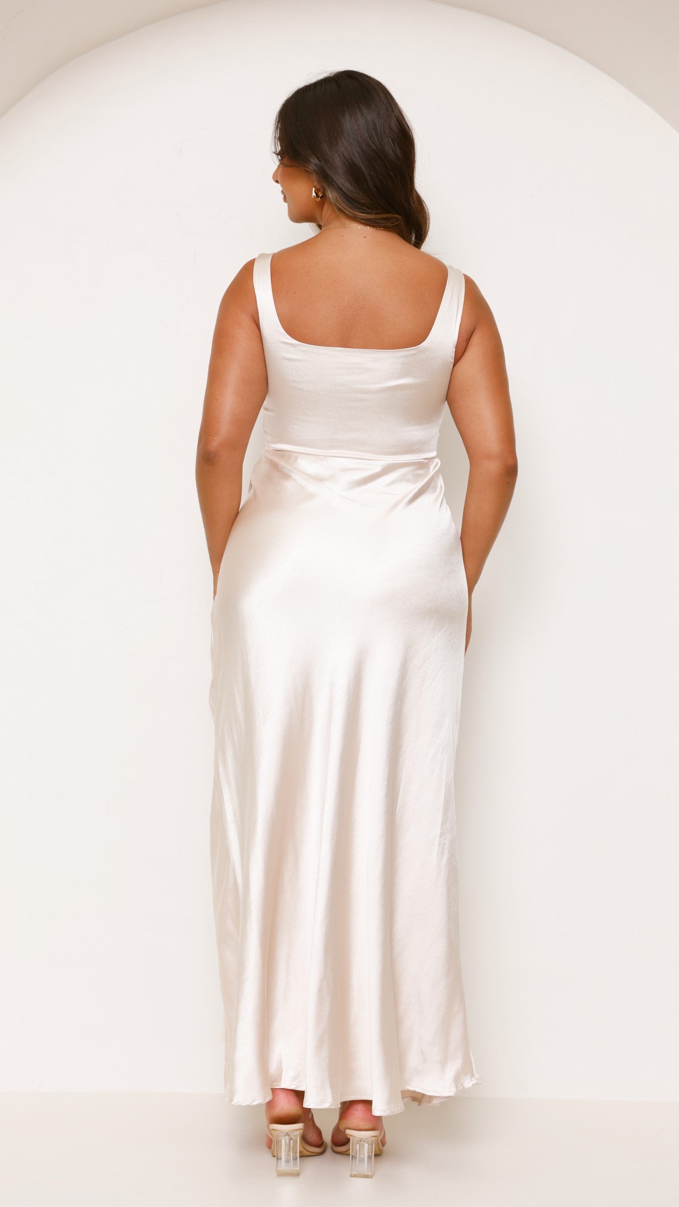 Alaria Maxi Dress - Champagne - Billy J