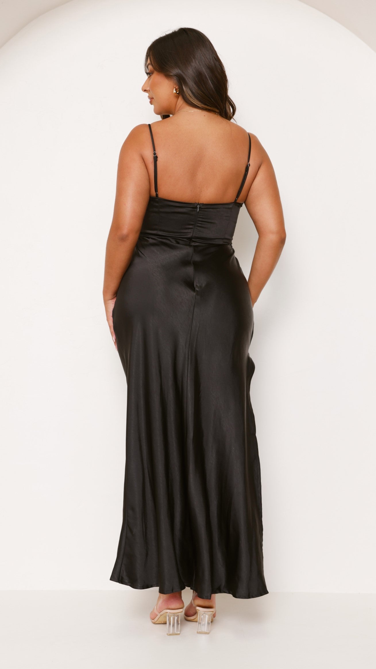 Ava Maxi Dress - Black - Billy J