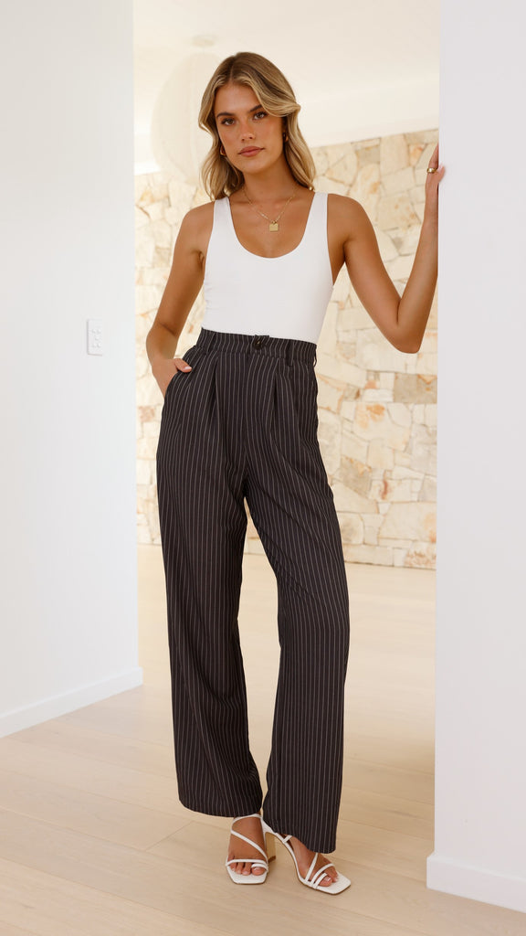 Maya Pants - Charcoal - Billy J