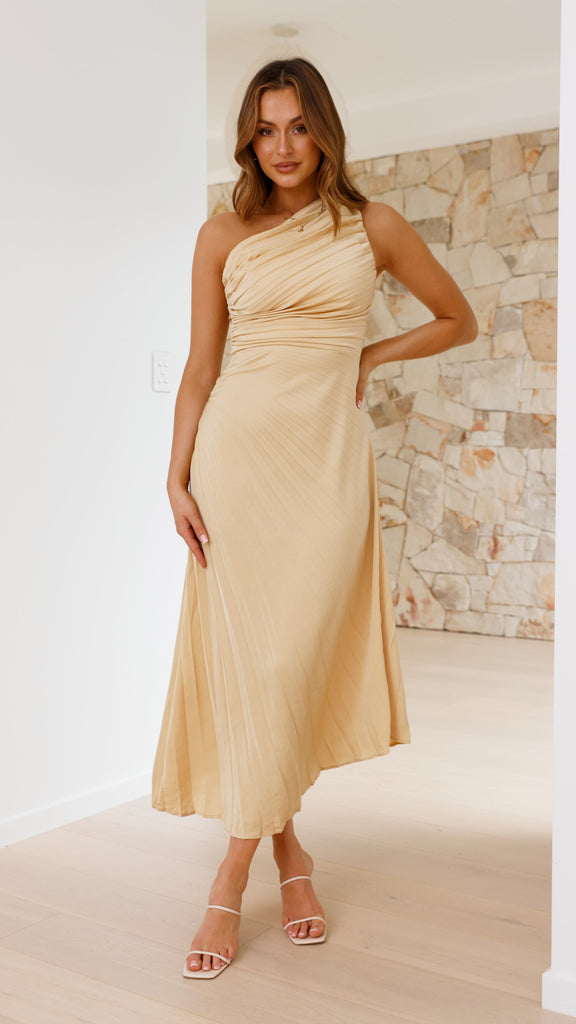 Marissa Maxi Dress - Yellow - Billy J