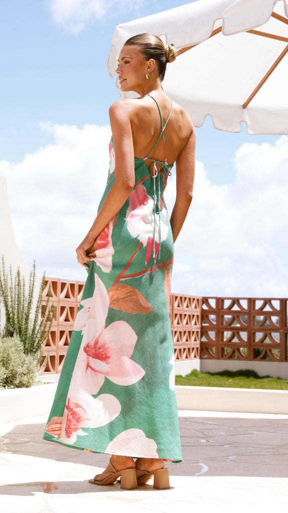 Chiara Maxi Dress - Wild Orchid - Billy J