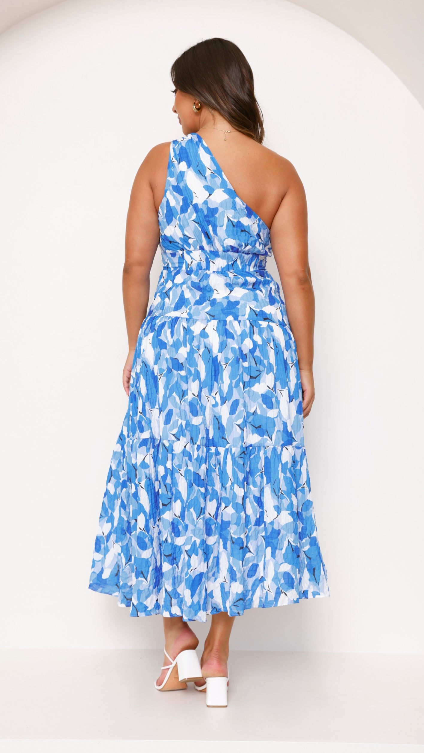 Jayma Maxi Dress - Blue Floral - Billy J