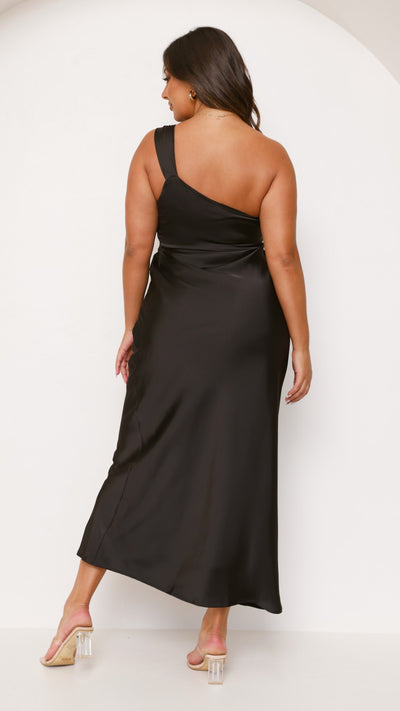 Load image into Gallery viewer, Greta Maxi Dress - Black - Billy J
