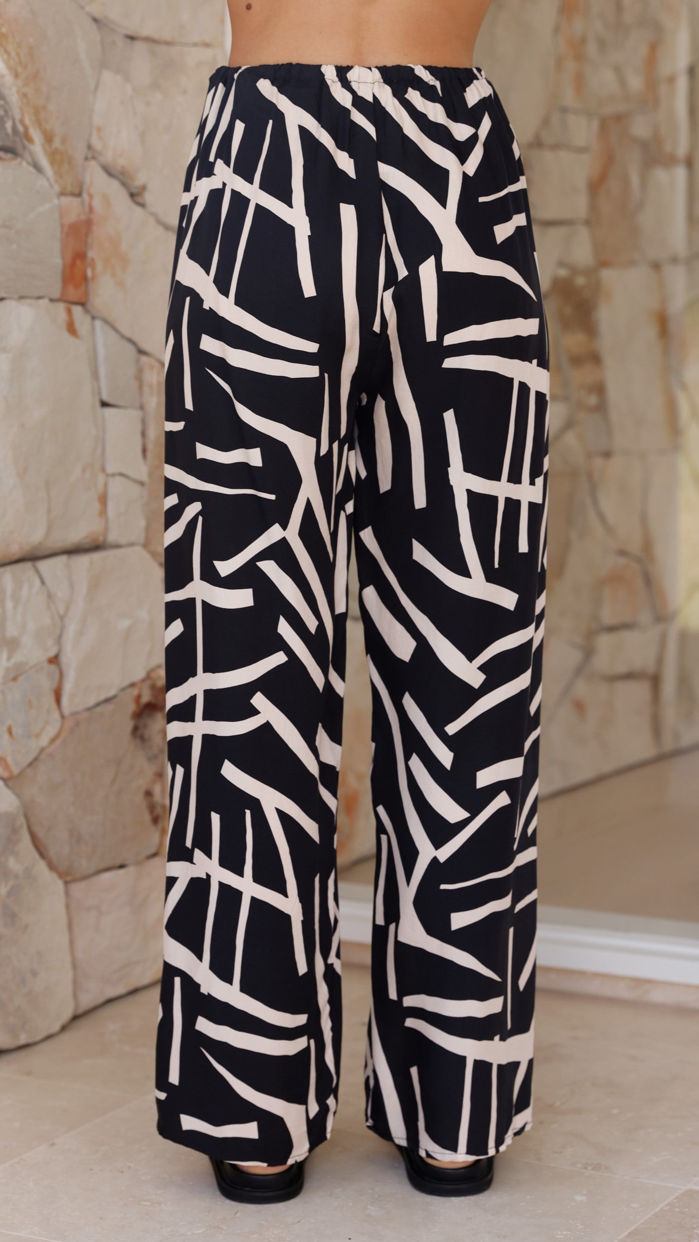 Montana Pants - Monique Print - Billy J