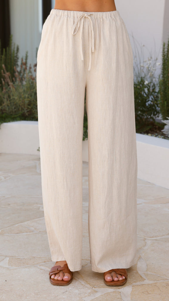 Tara Pants - Natural - Billy J