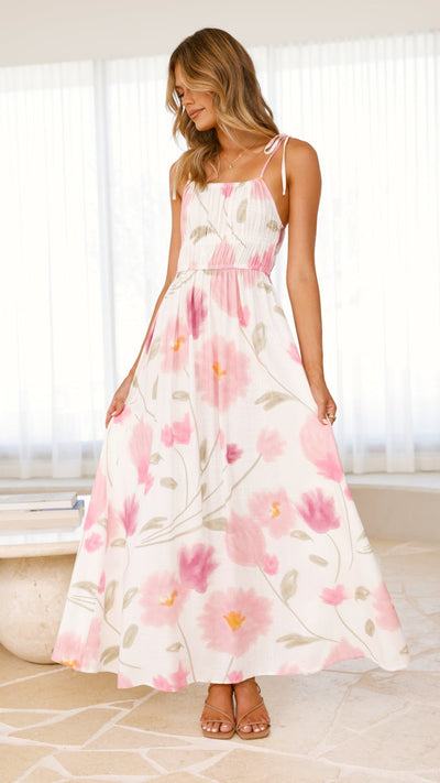 Load image into Gallery viewer, Usra Maxi Dress - Blossom - Billy J
