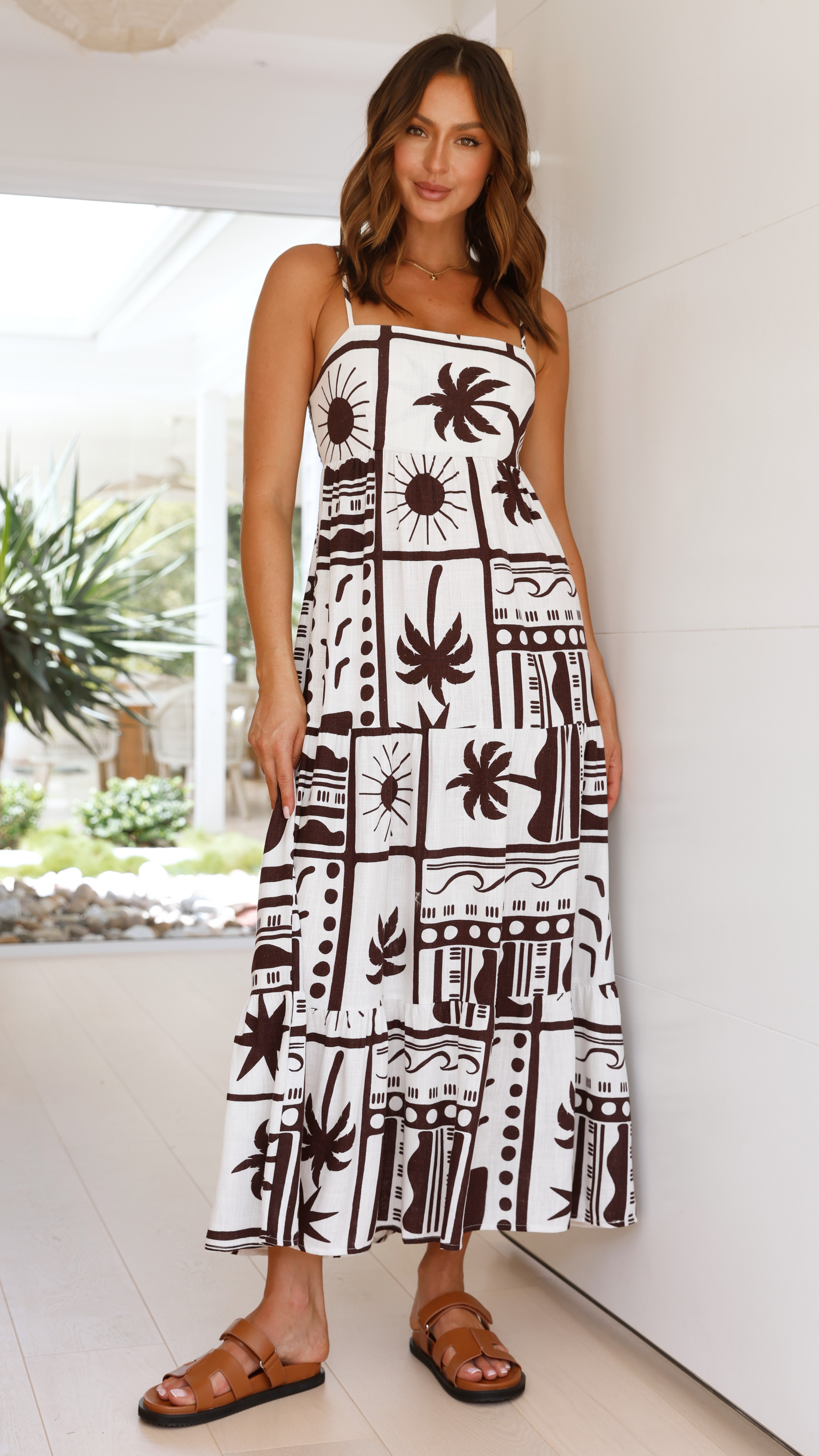 Rachel Maxi Dress - Tuscany - Billy J