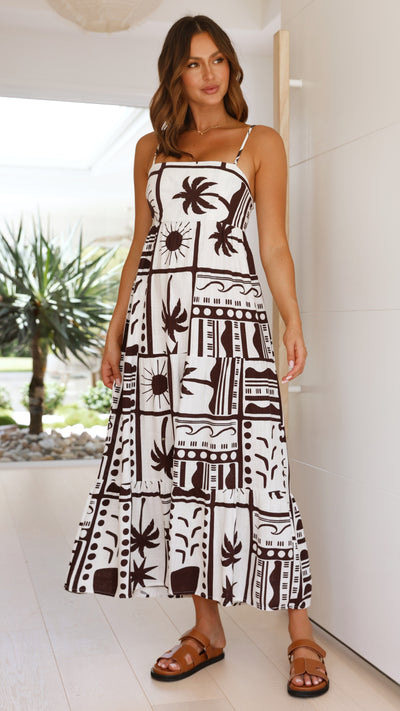 Load image into Gallery viewer, Rachel Maxi Dress - Tuscany - Billy J
