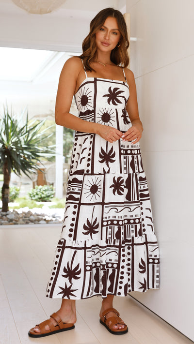 Load image into Gallery viewer, Rachel Maxi Dress - Tuscany - Billy J
