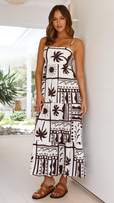 Load image into Gallery viewer, Rachel Maxi Dress - Tuscany - Billy J
