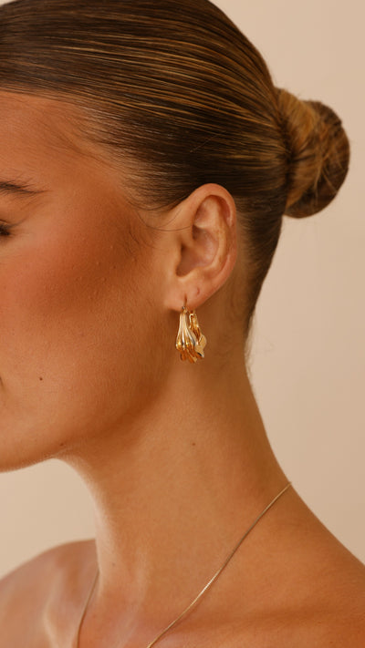 Load image into Gallery viewer, Jaetyn Earrings - Gold - Billy J
