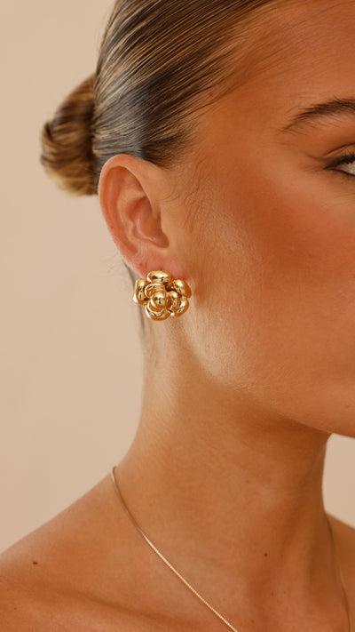 Load image into Gallery viewer, Mira Earrings - Gold - Billy J
