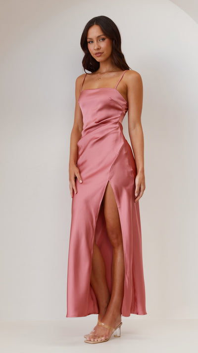 Load image into Gallery viewer, Ilana Maxi Dress - Baked Rose - Billy J
