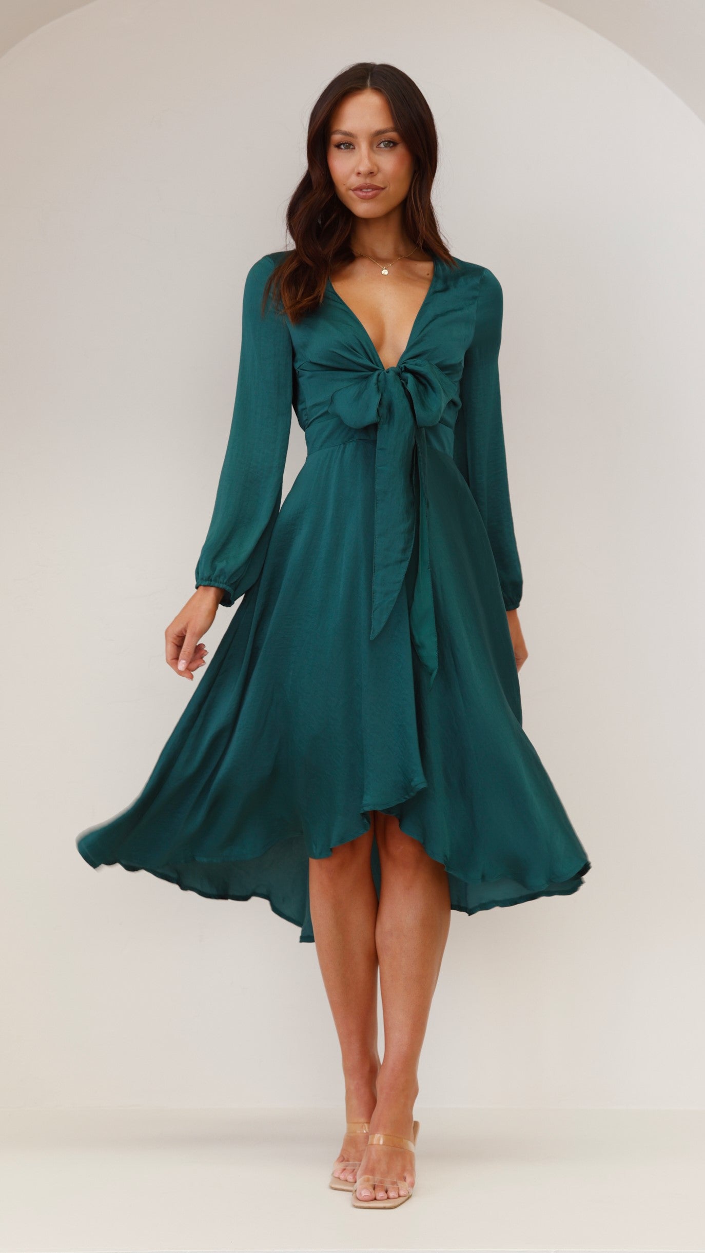 Starry Nights Dress - Emerald - Billy J