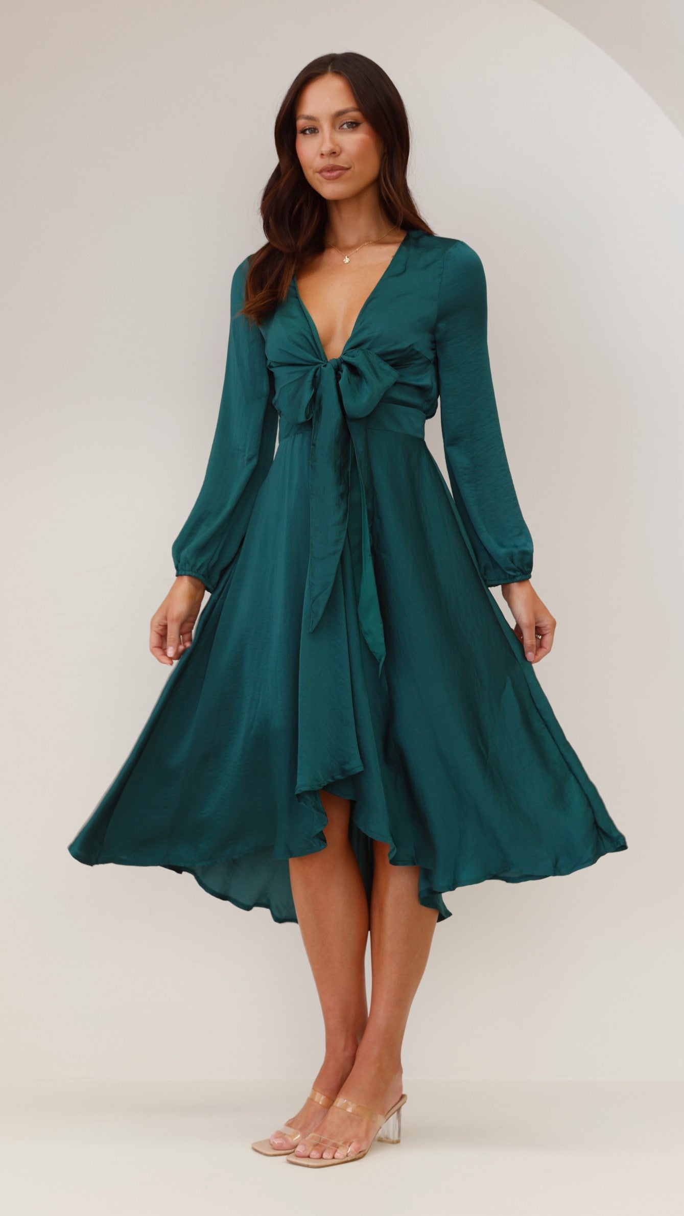 Starry Nights Dress - Emerald - Billy J