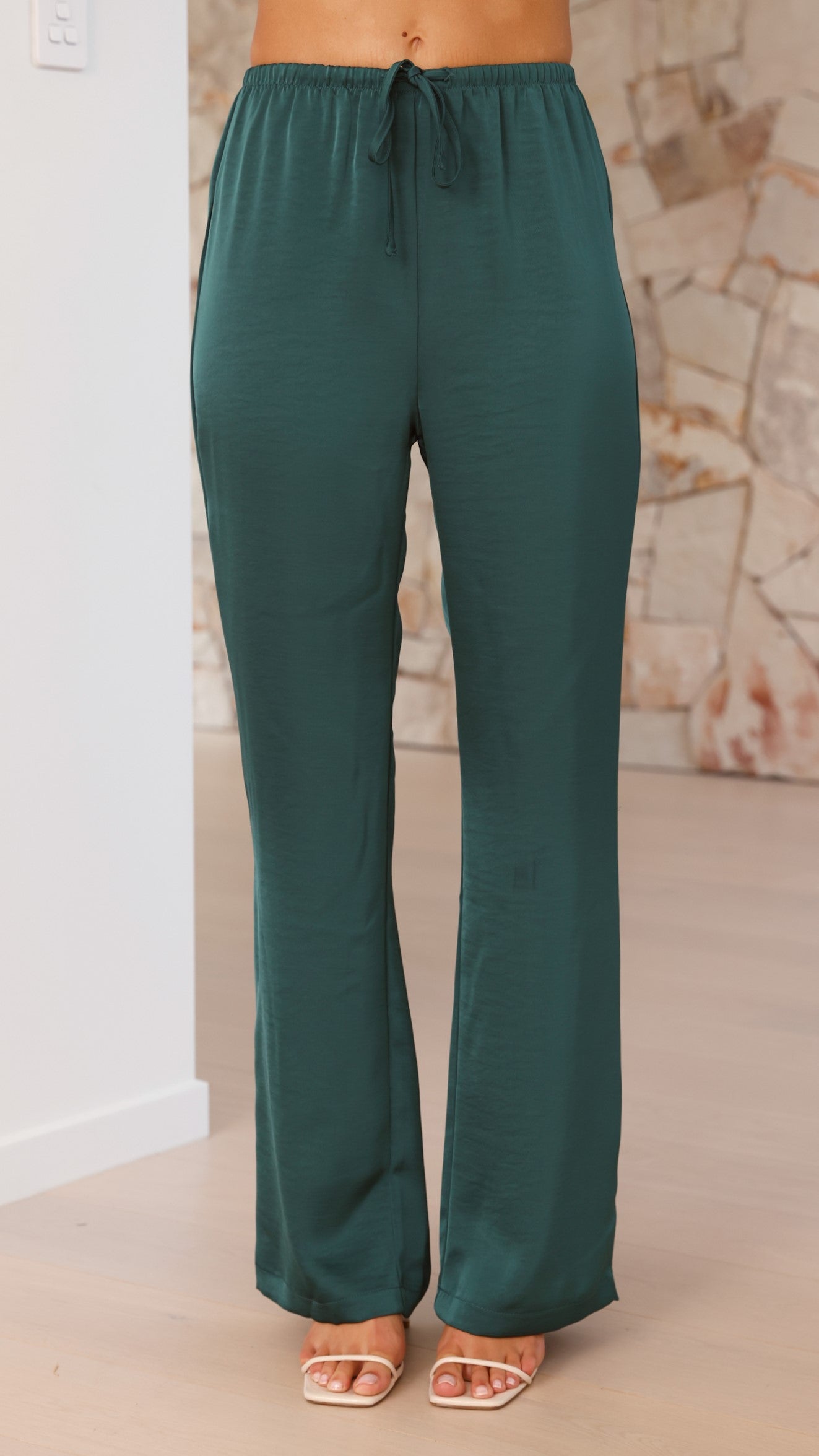 Courtney Pants - Emerald - Billy J