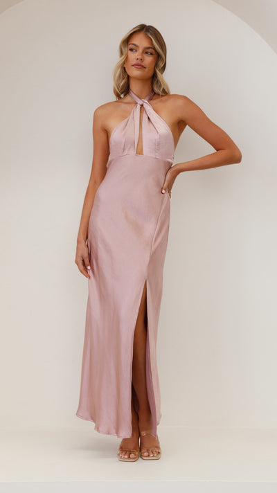 Load image into Gallery viewer, Amalia Maxi Dress - Dusty Pink - Billy J
