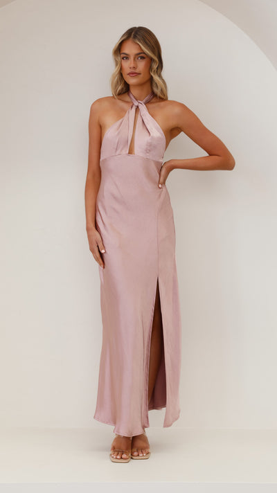 Load image into Gallery viewer, Amalia Maxi Dress - Dusty Pink - Billy J
