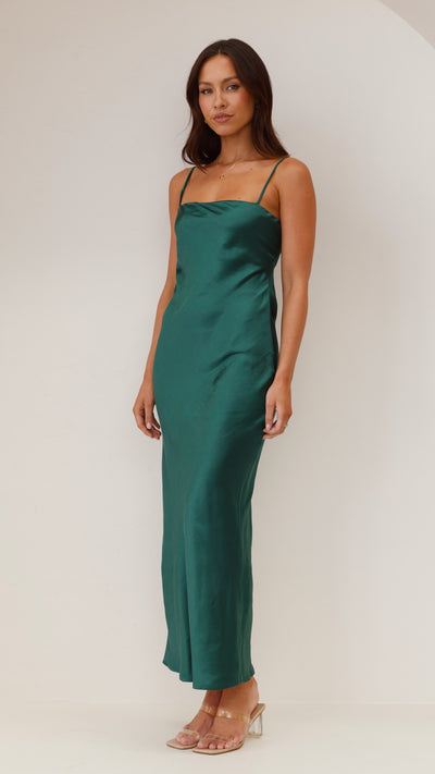 Load image into Gallery viewer, Keira Maxi Dress - Emerald - Billy J
