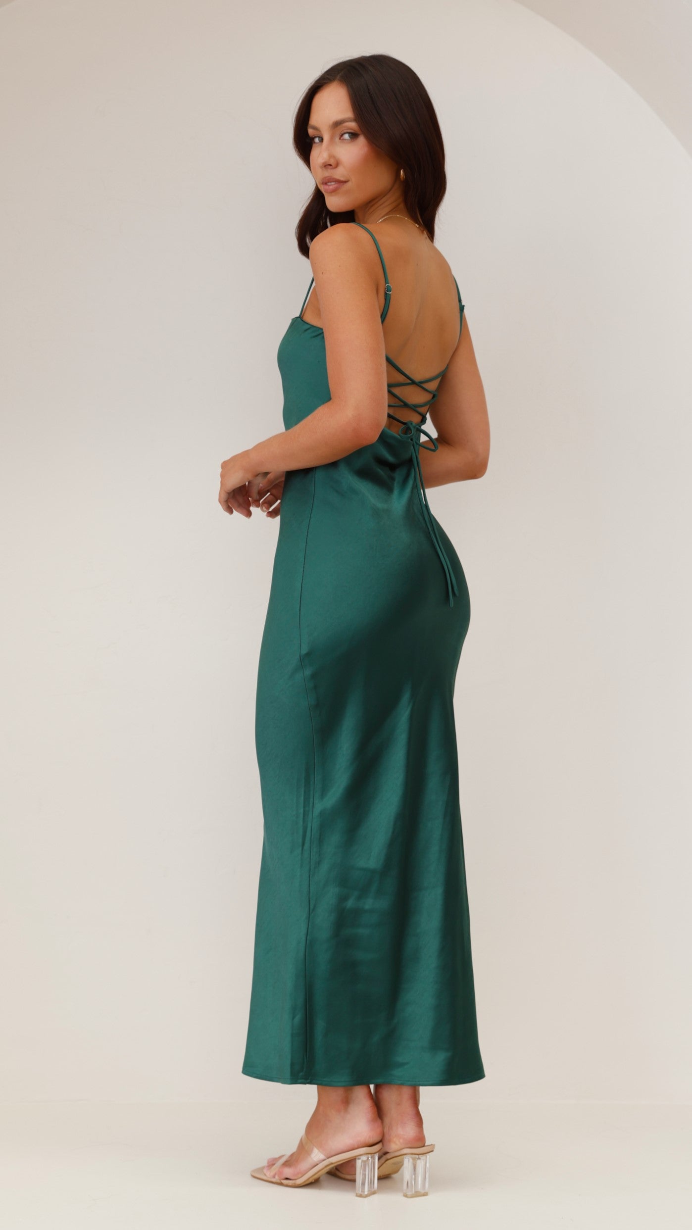 Keira Maxi Dress - Emerald - Billy J