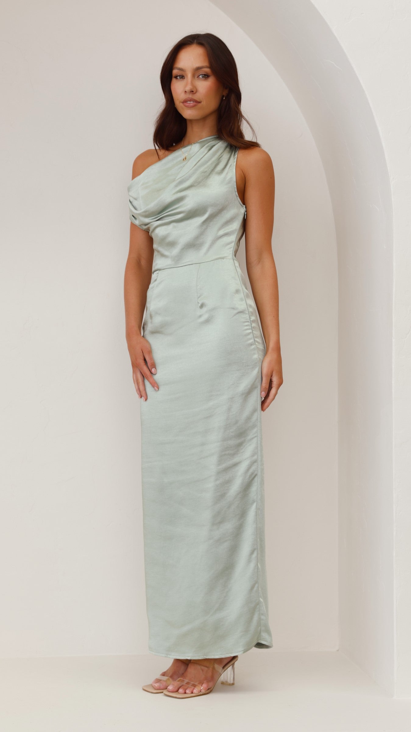 Harlowe Maxi Dress - Sage - Billy J