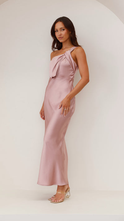 Load image into Gallery viewer, Greta Maxi Dress - Dusty Pink - Billy J
