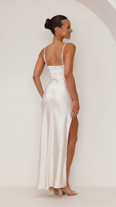 Load image into Gallery viewer, Ava Maxi Dress - Champagne - Billy J
