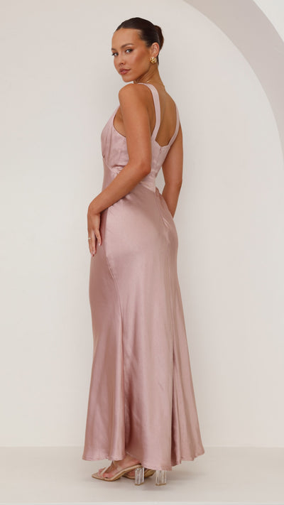 Load image into Gallery viewer, Sofia Maxi Dress - Dusty Pink - Billy J
