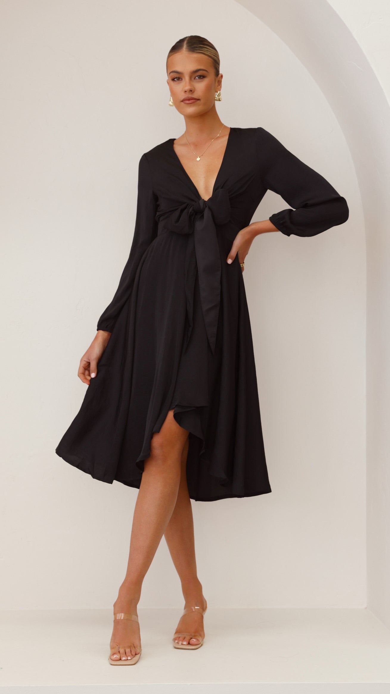 Starry Nights Dress - Black - Billy J