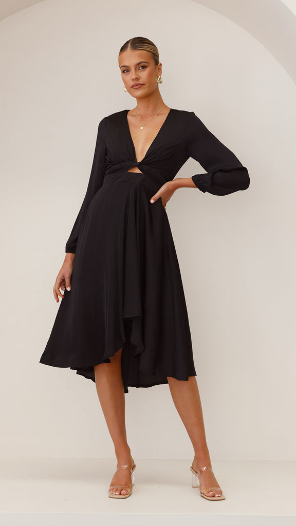 Starry Nights Dress - Black - Billy J