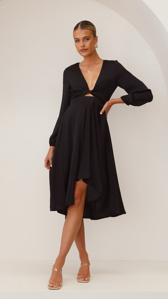 Starry Nights Dress - Black - Billy J