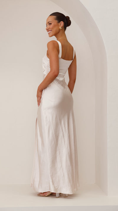 Load image into Gallery viewer, Alaria Maxi Dress - Champagne - Billy J
