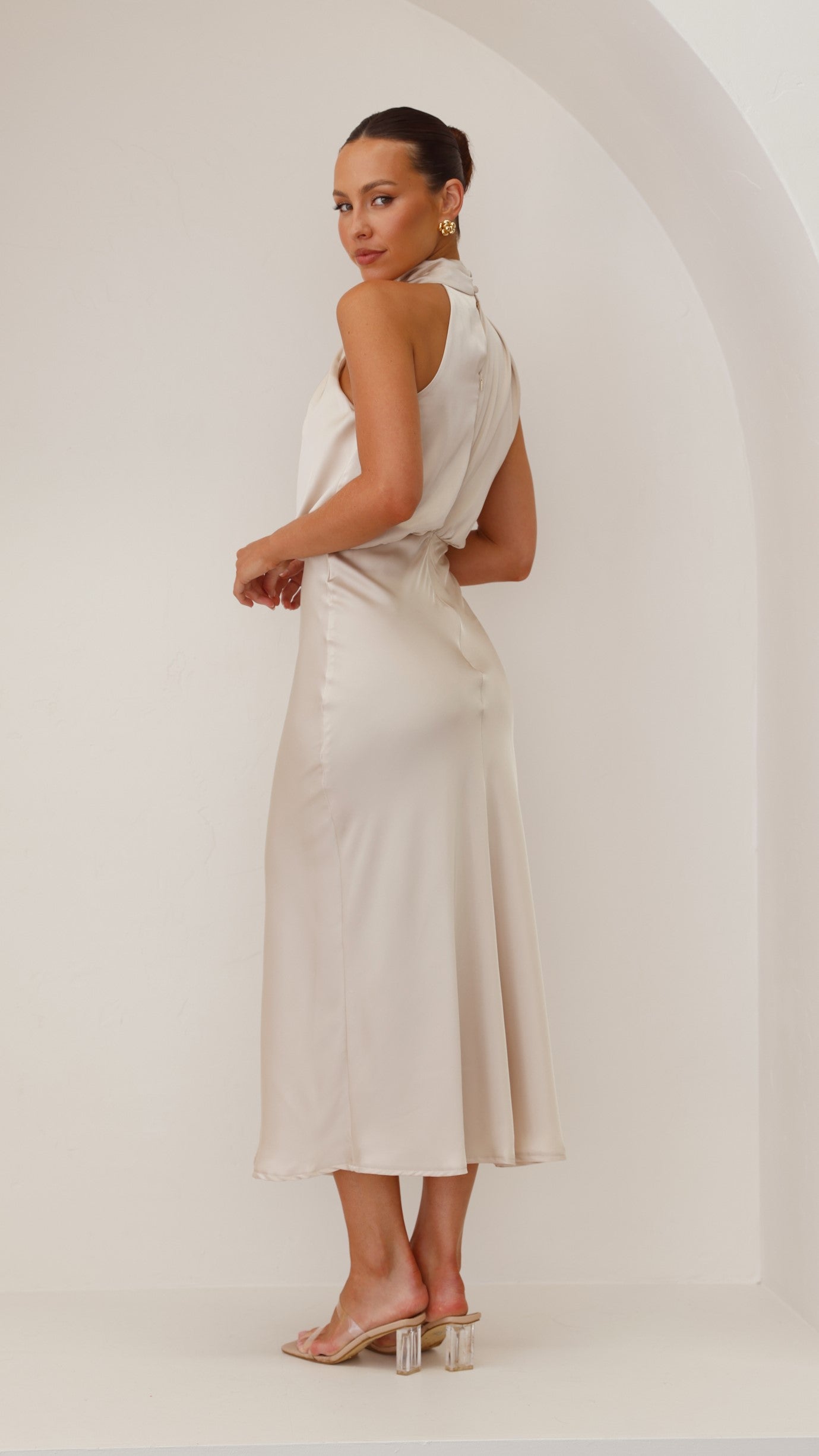 Esther Maxi Dress - Champagne - Billy J