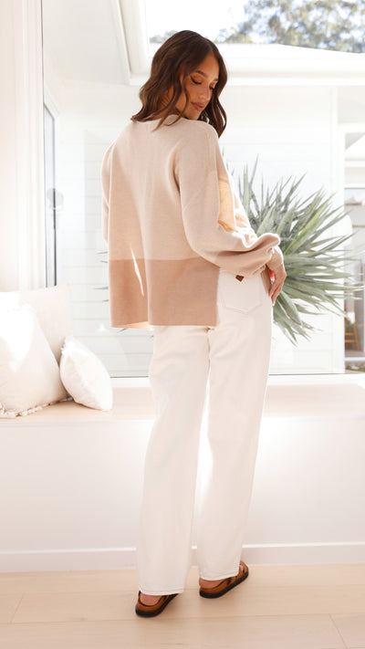 Load image into Gallery viewer, Seneca Jumper - Beige - Billy J
